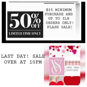 LAST DAY! 50% OFF SALE!! Victoria's Very Sexy Bras, Panties, Garters, Stockings
